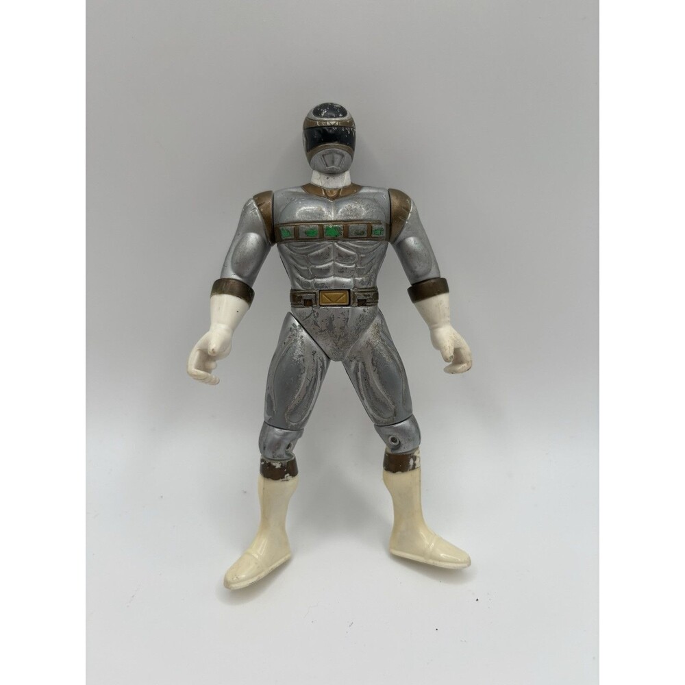 Power Rangers in Space Silver Mega Ranger 1998 Bandai